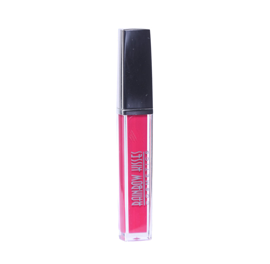 FLIRTY KISS, liquid Matte Lipstick,Rainbow Kisses Cosmetics, bold, highly pigmented , gluten free, paraben free